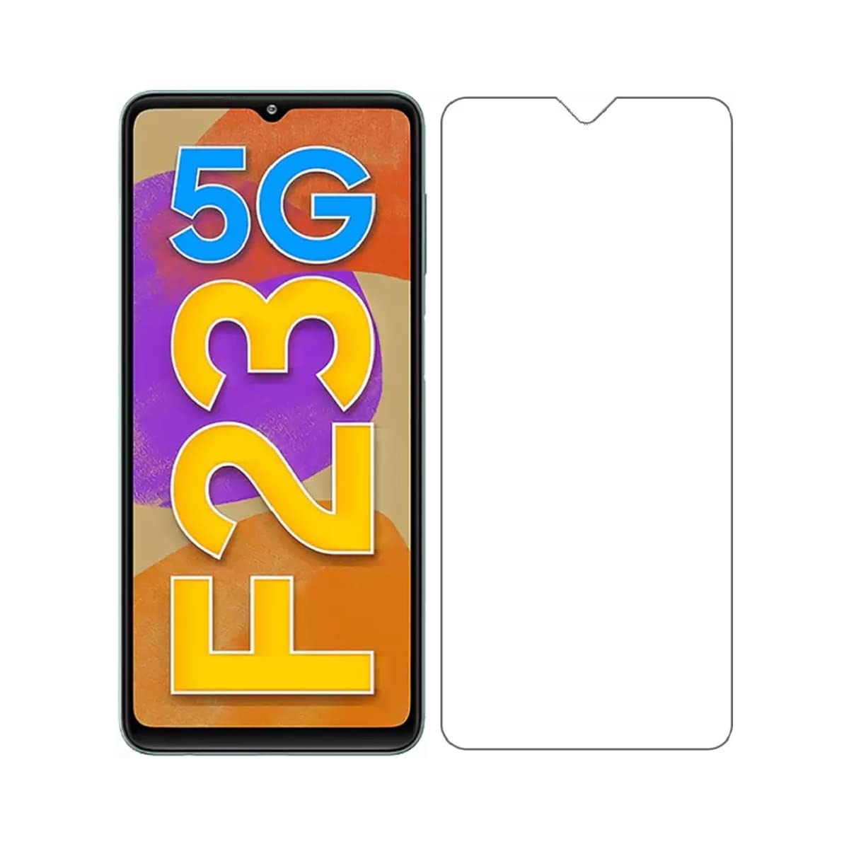 OG HD+ Mobile Tempered Glass Screen Guard for Samsung Galaxy F23 5G (6.6 in)