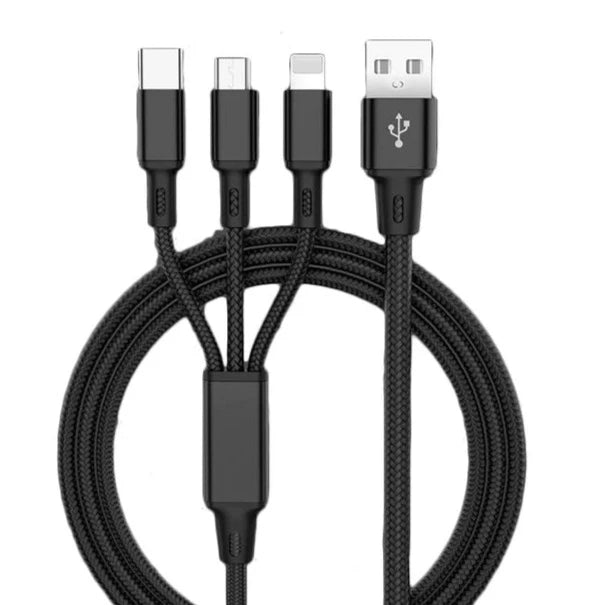 I-Like 3 In 1Cable 3 AMP (1.2 Meter)
