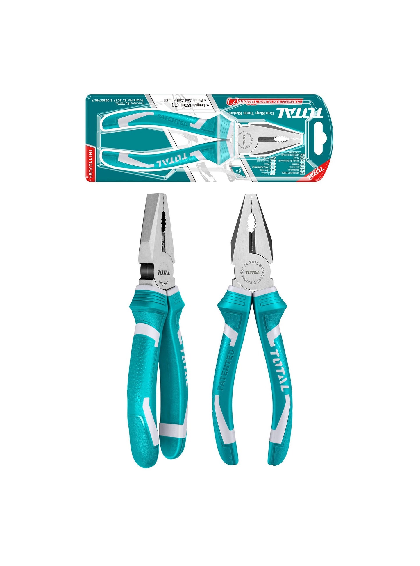 TOTAL Combination pliers THT110706P