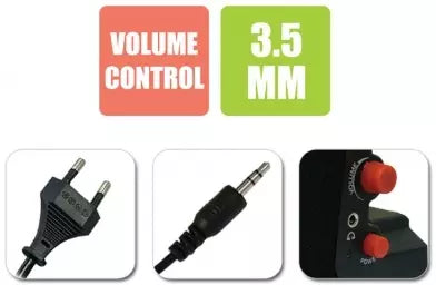 ZEBRONICS ZEB S380 JAZZ 2.0 SPEAKER 6W