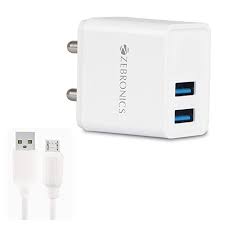 Zebronics Charger 3.1 AMP Type C With Cable