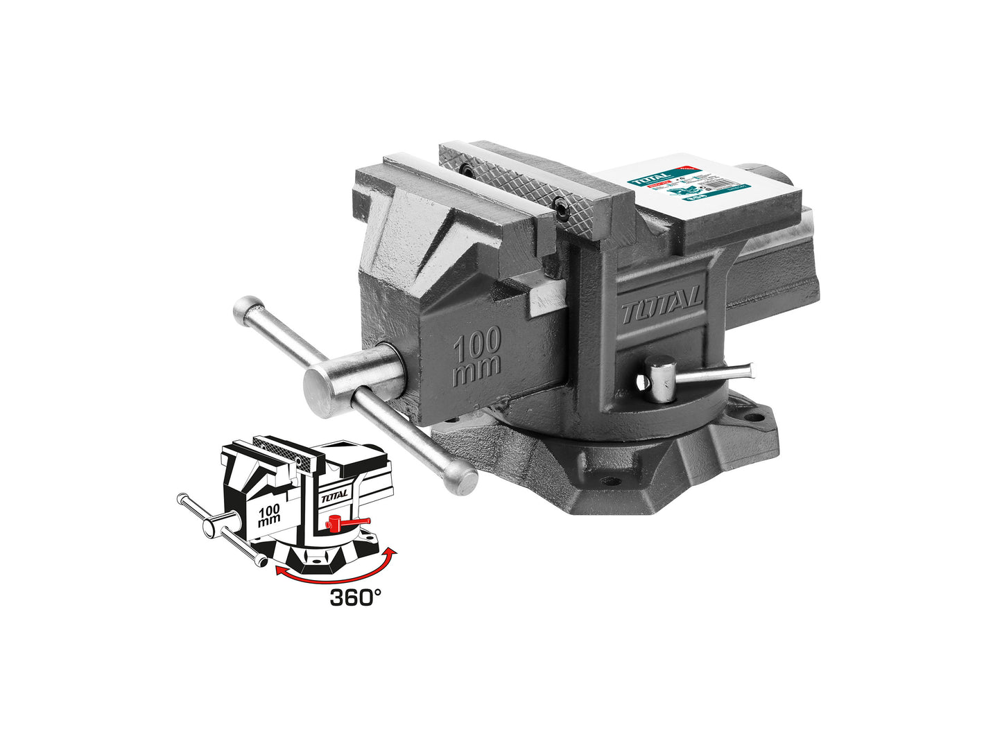 TOTAL Bench vice THT6146