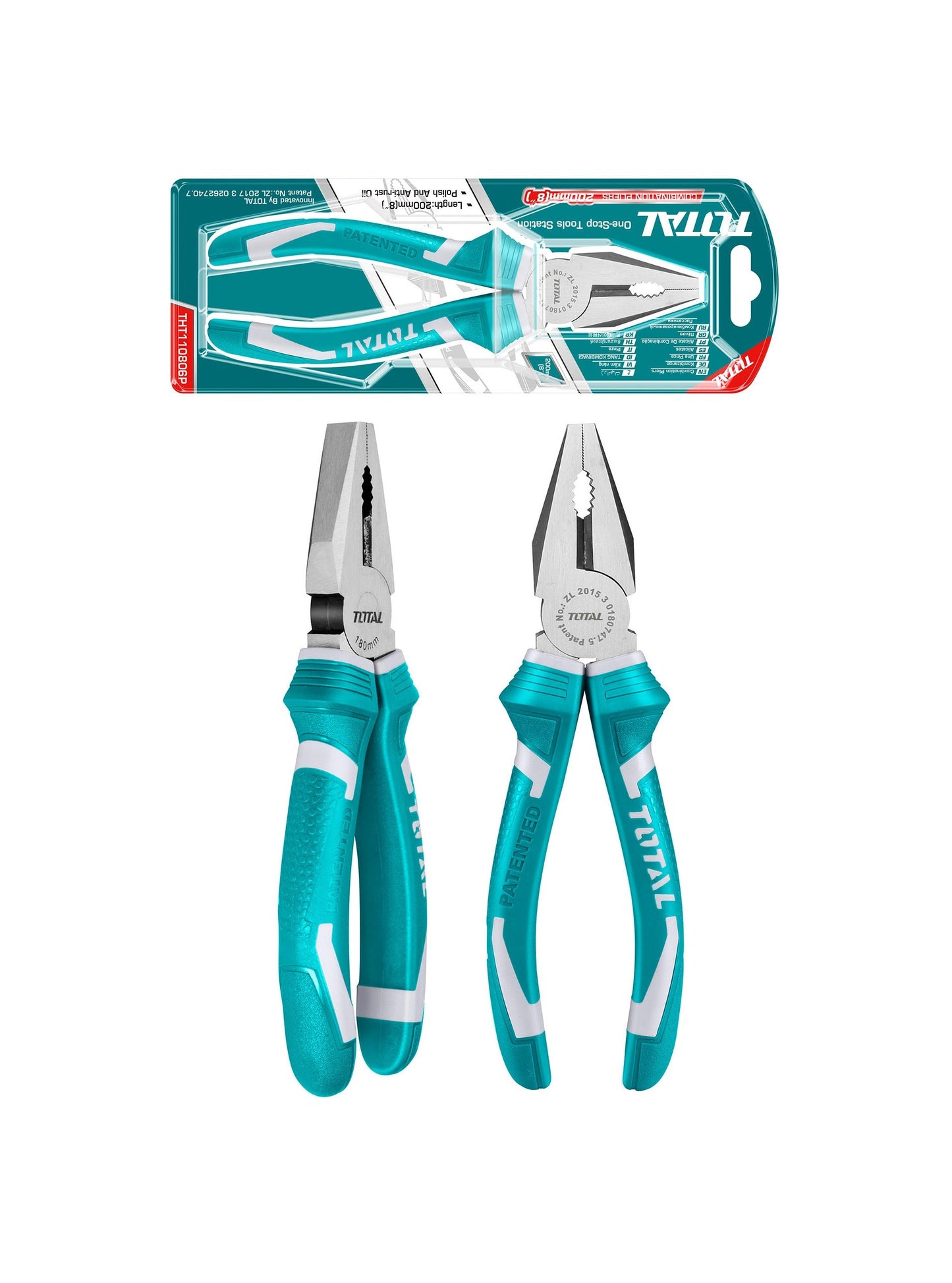 TOTAL Combination pliers THT110806P