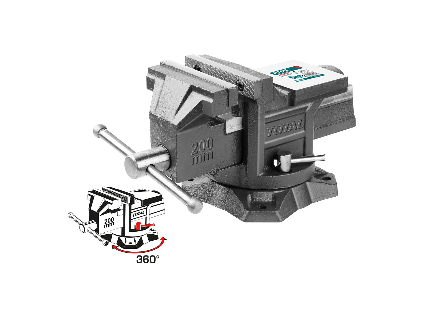 TOTAL Bench vice THT6186