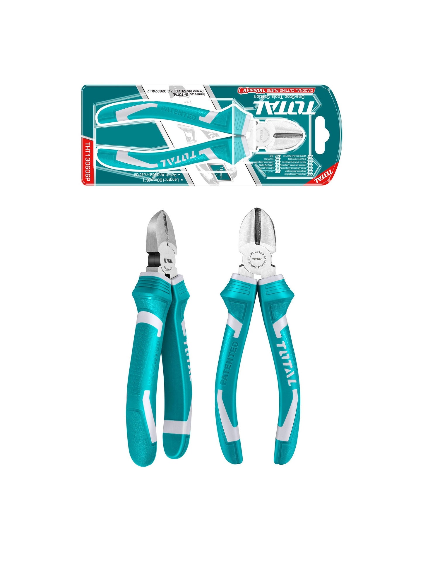 TOTAL Diagonal cutting pliers THT130606P