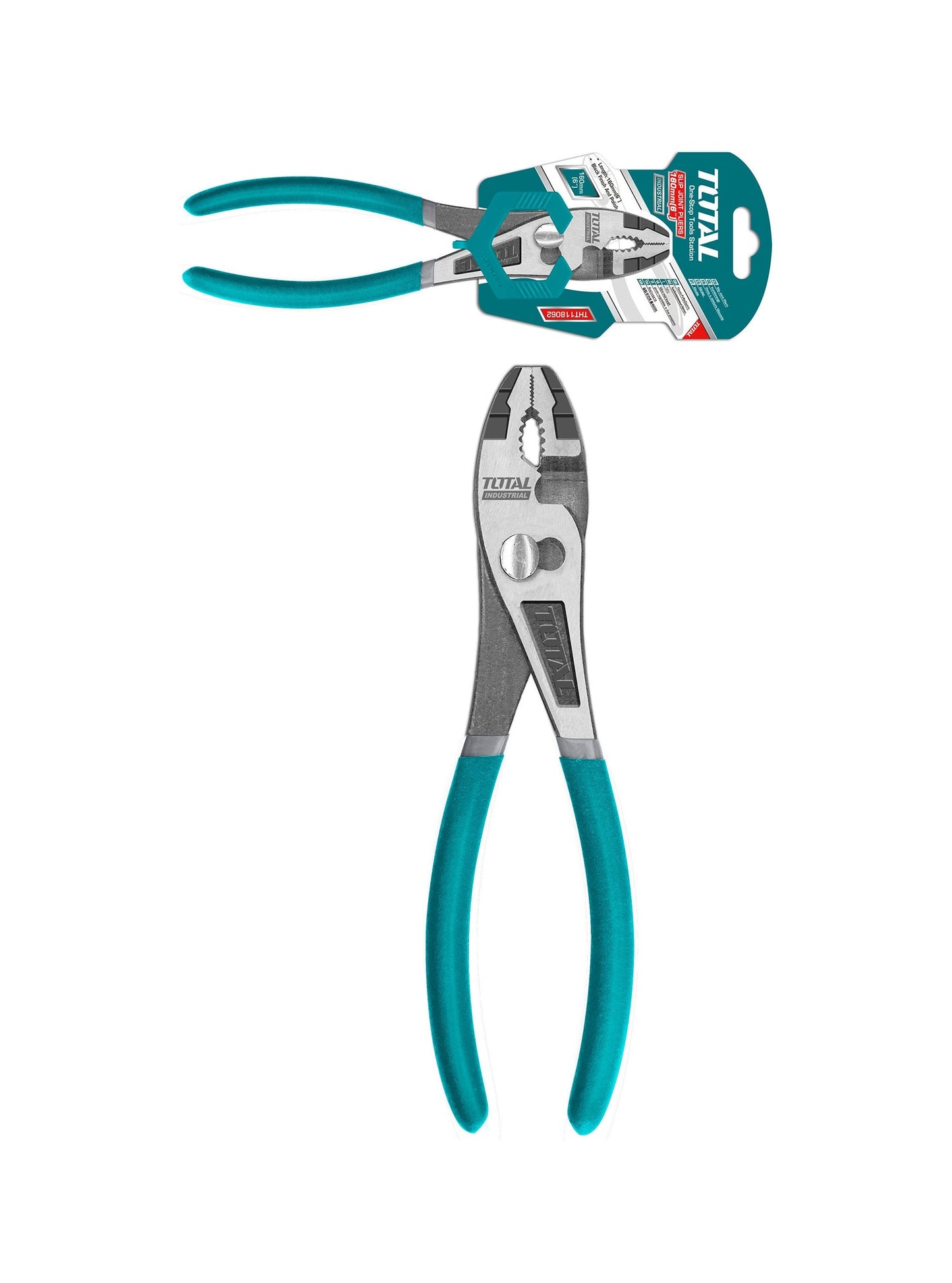 TOTAL Slip joint pliers THT118082
