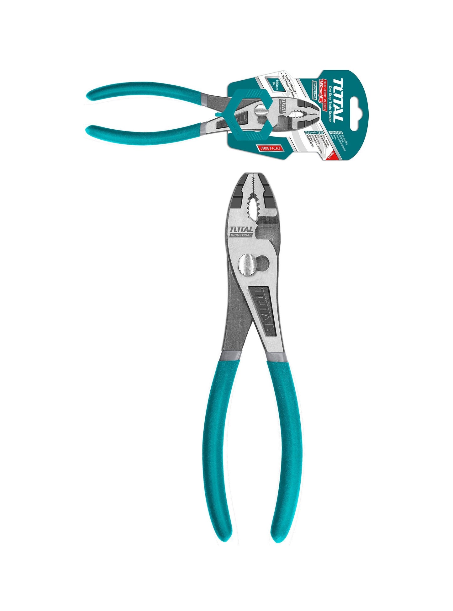 TOTAL Slip joint pliers THT118102