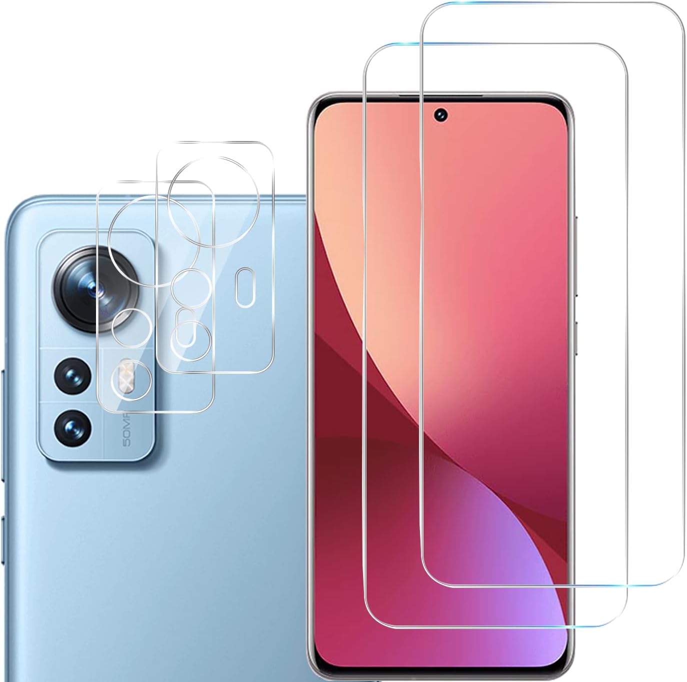 Mobile Screen Guard Sticker For Xiaomi 12S (6.2 in)