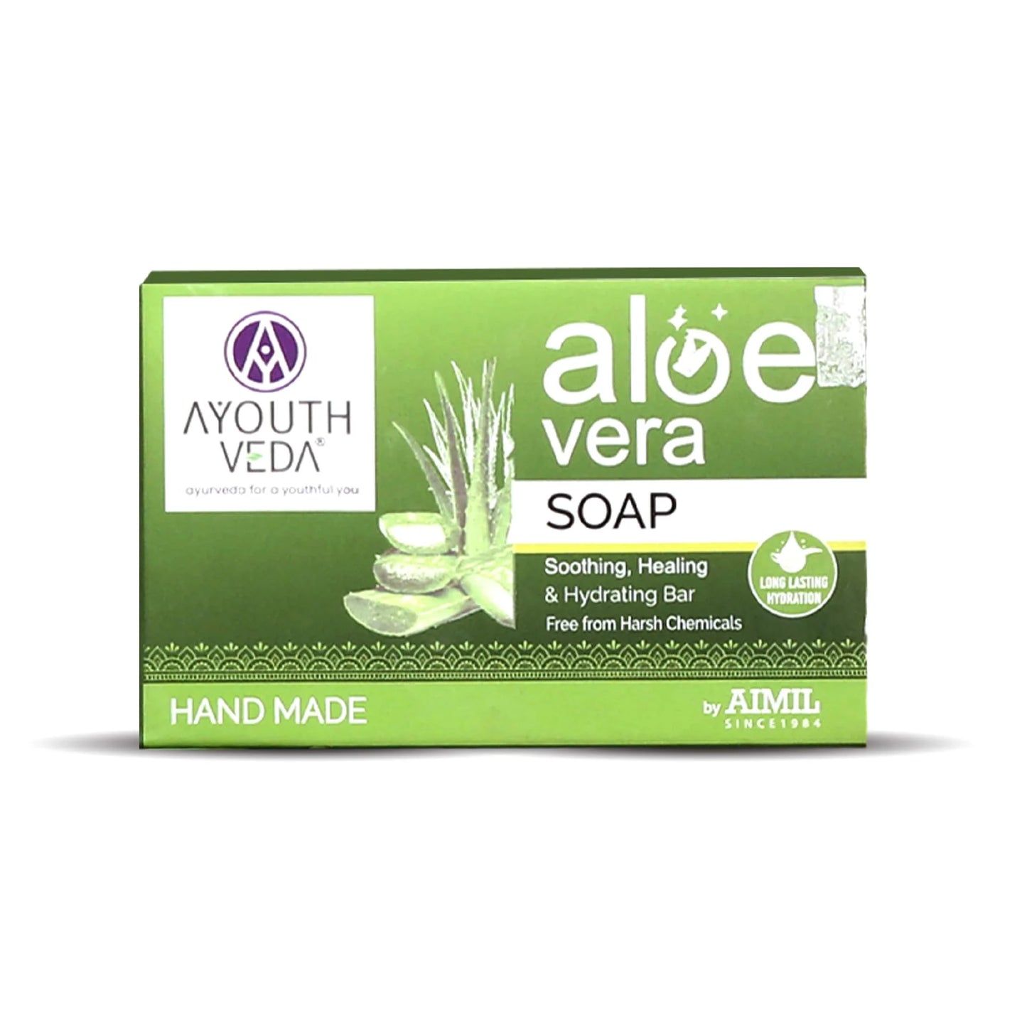Ayouthveda Aloevera Bathing Bar 100 gm