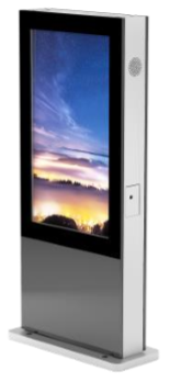 OUTDOOR FLOOR STANDING SCREENS ANDROID DISPLAY 43"