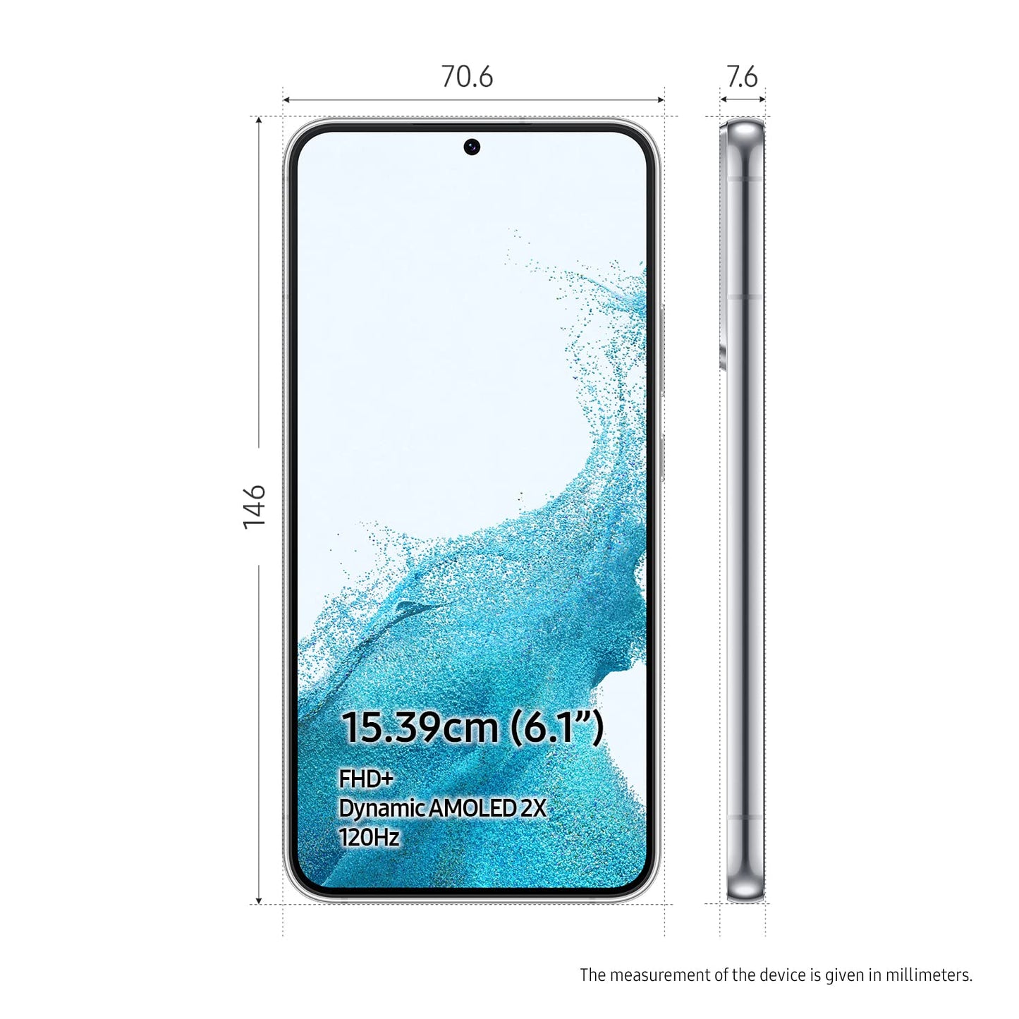 Samsung Galaxy S901ED S22 (8/128GB) Smart Phone