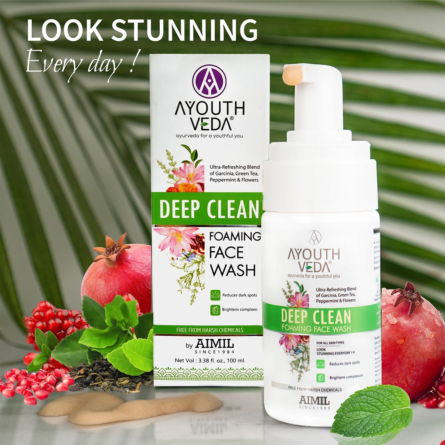 Ayouthveda Deep Cleaning Foaming Face Wash 100 ml