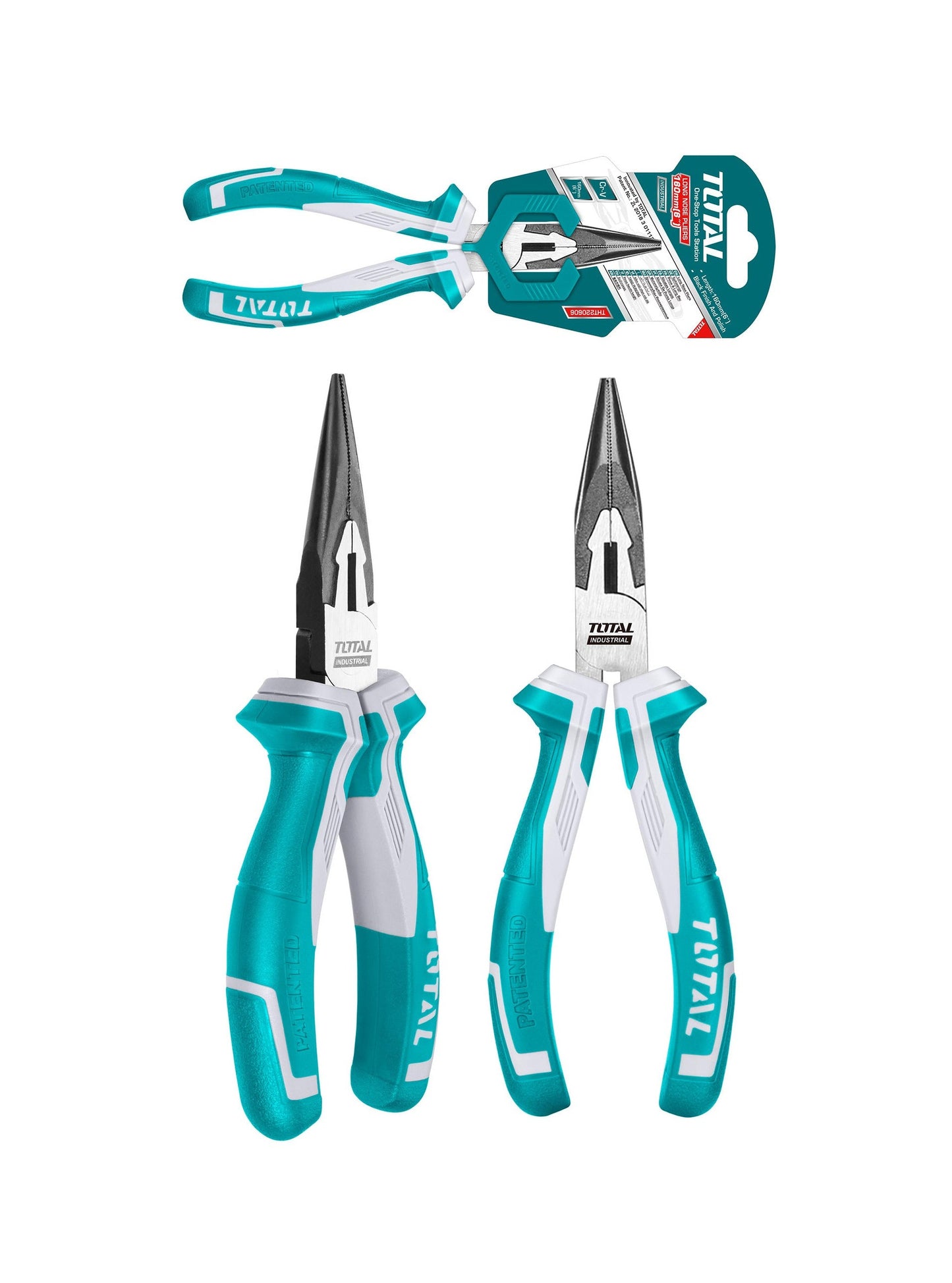 TOTAL Long nose pliers THT220606