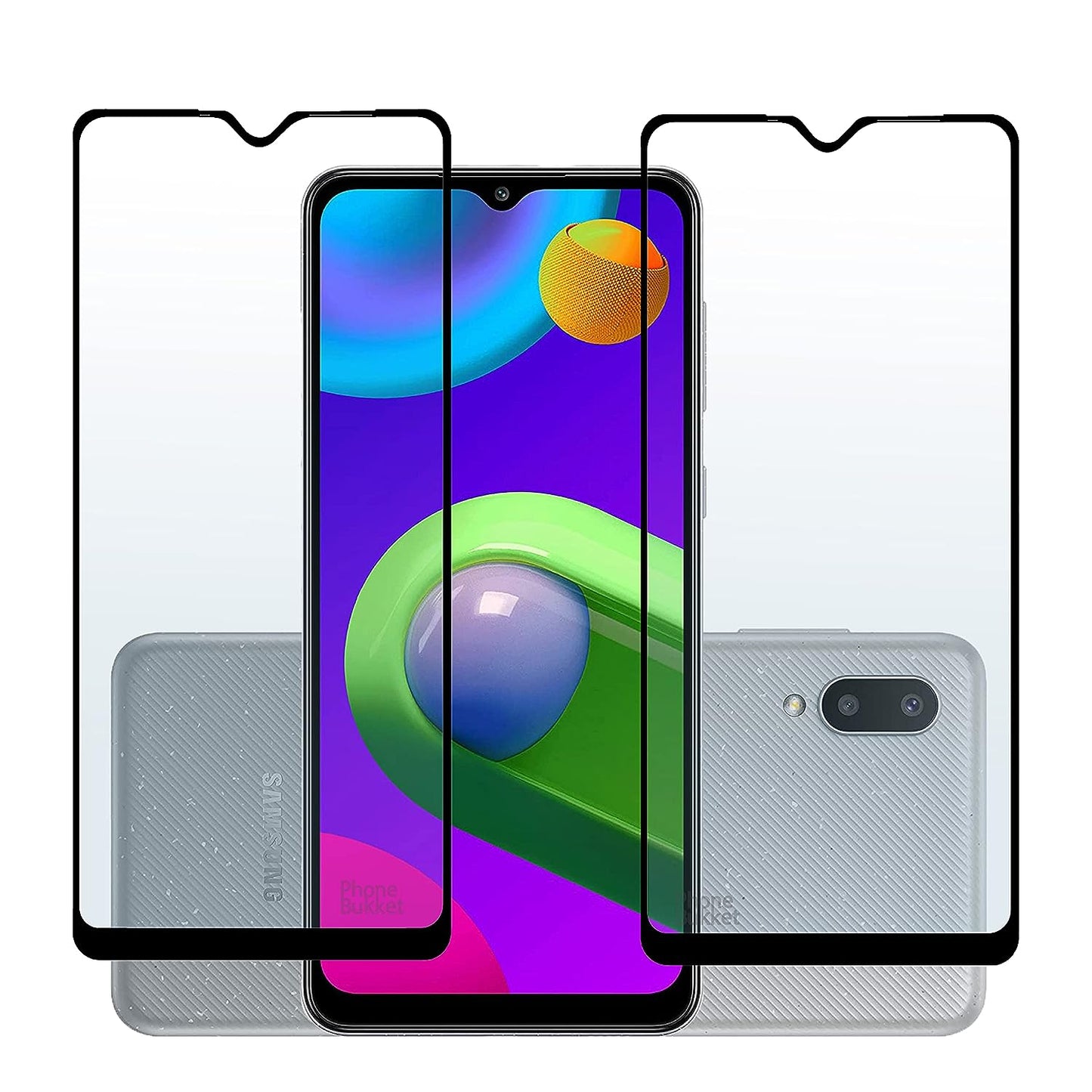 OG HD+ Mobile Tempered Glass Screen Guard for Samsung Galaxy M02 (6.5 in)