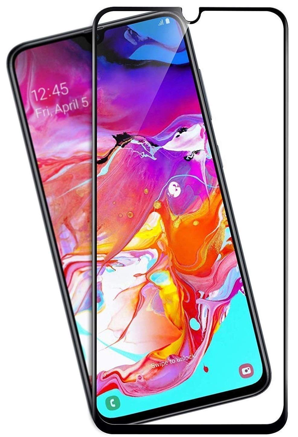 OG HD+ Mobile Tempered Glass Screen Guard for Samsung Galaxy A70s (6.7 in)