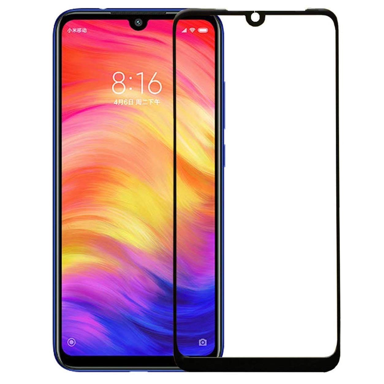Mobile Screen Guard Sticker For Redmi Mi 7A (5.4 in)