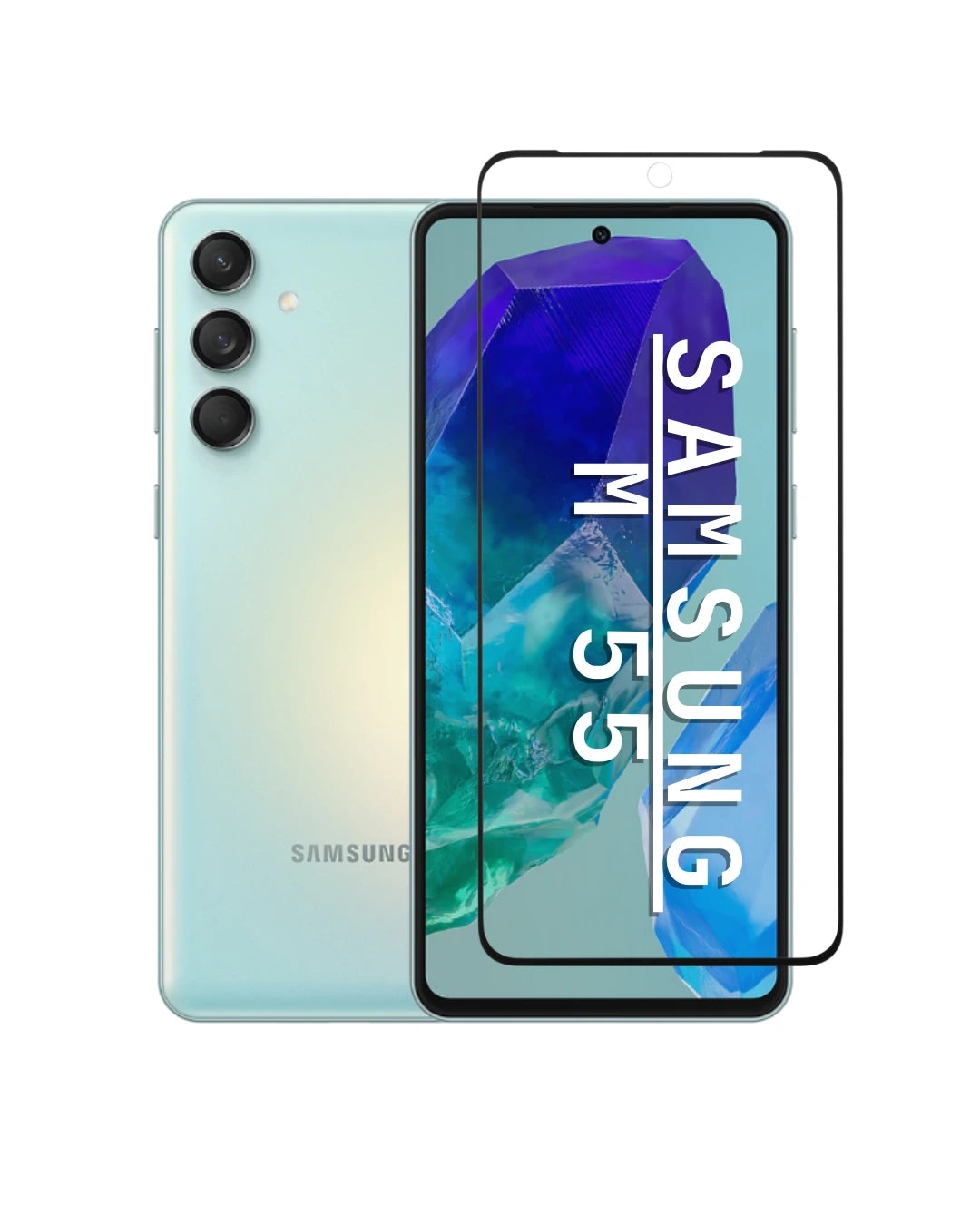 Tempered Glass Screen Protector for Samsung M55