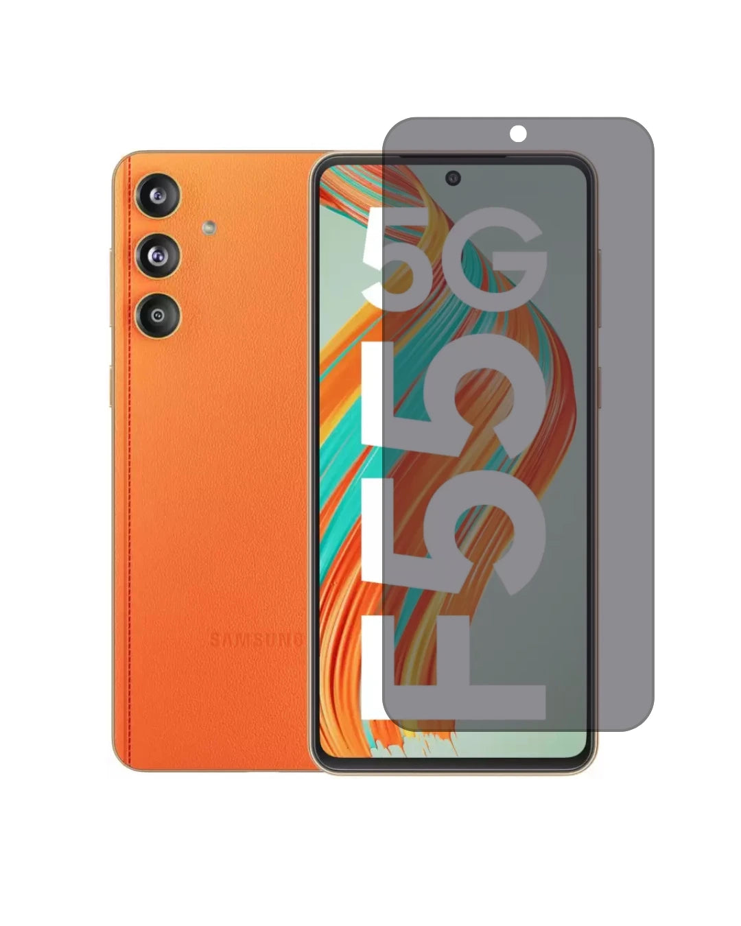 Privacy Screen Protector Sticker for Samsung F55