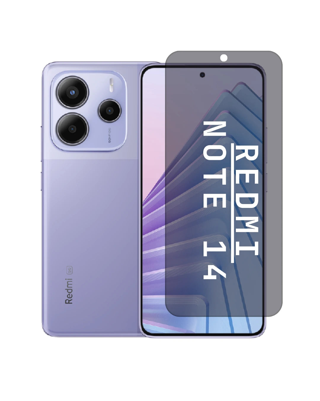 Privacy Screen Protector Sticker for Redmi Note 14
