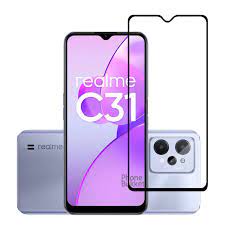 Privacy Matte Mobile Tempered Glass Screen Guard For Realme C31 (6.5 in)