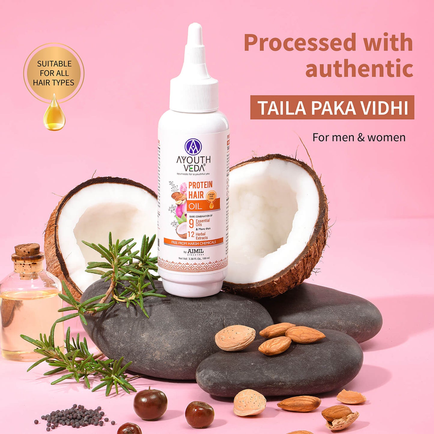 Ayouthveda Protein Hair OIL 100 ML