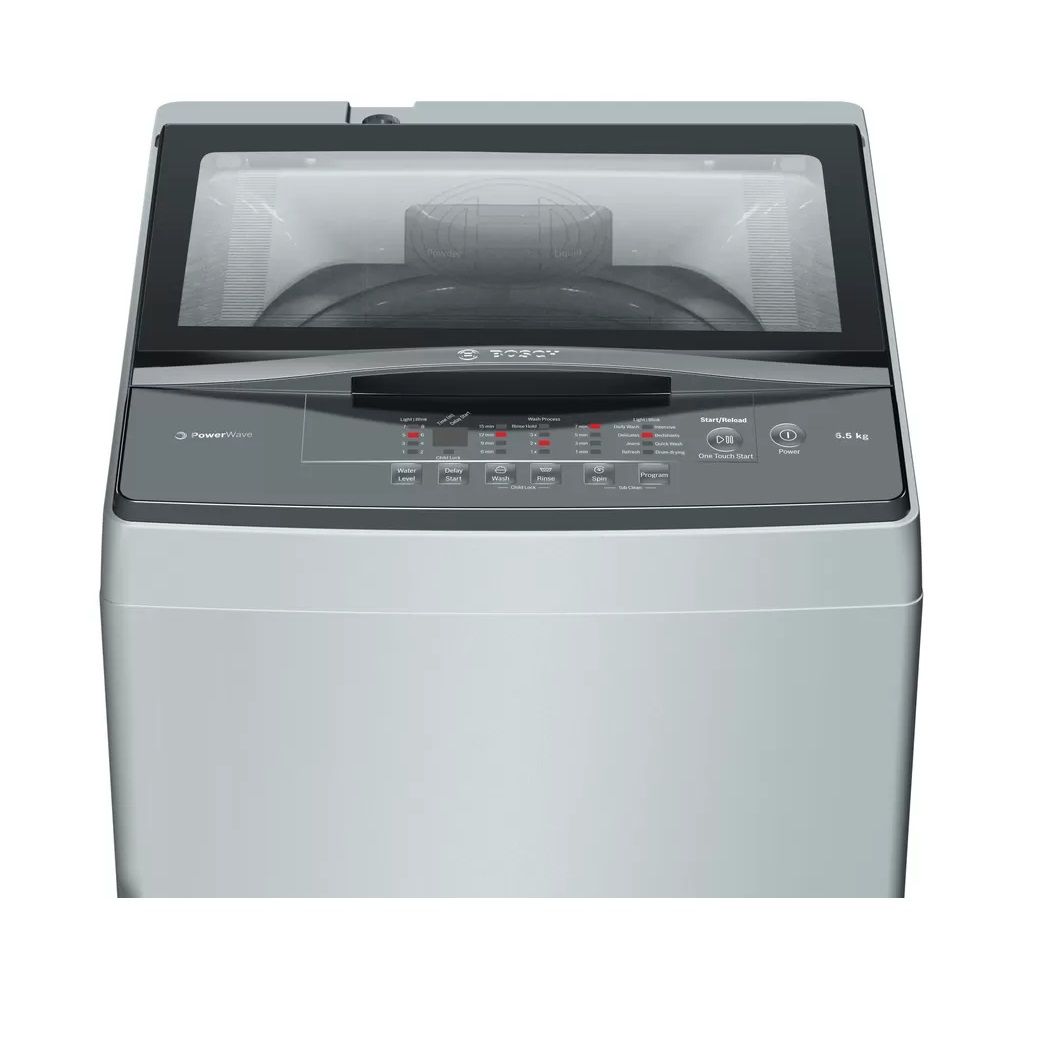 BOSCH WASHING MACHINE - 6.5 KG FULLY AUTOMATIC TOP LOAD-WHITE