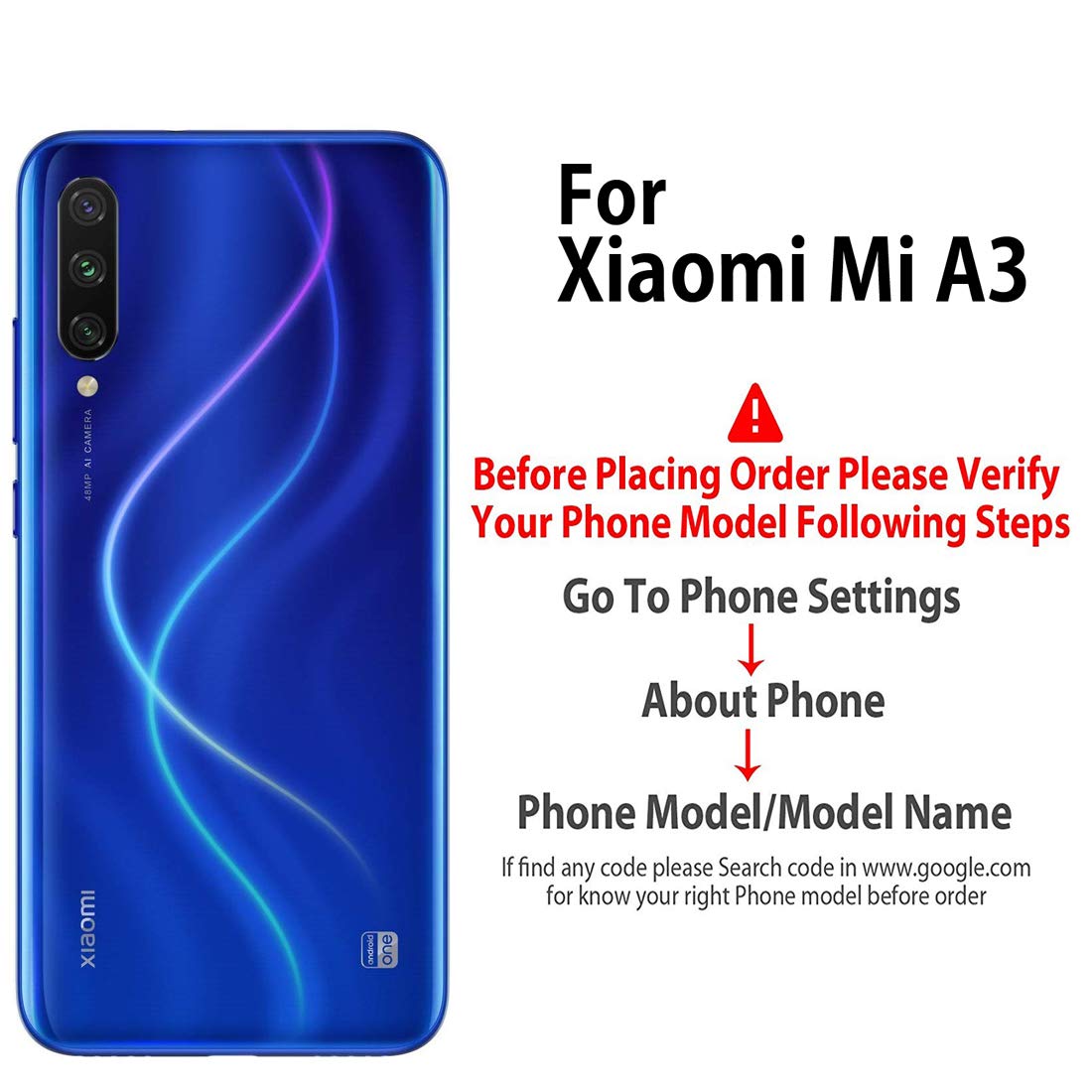 Pouch for Redmi Xiaomi A3 Fasioncase