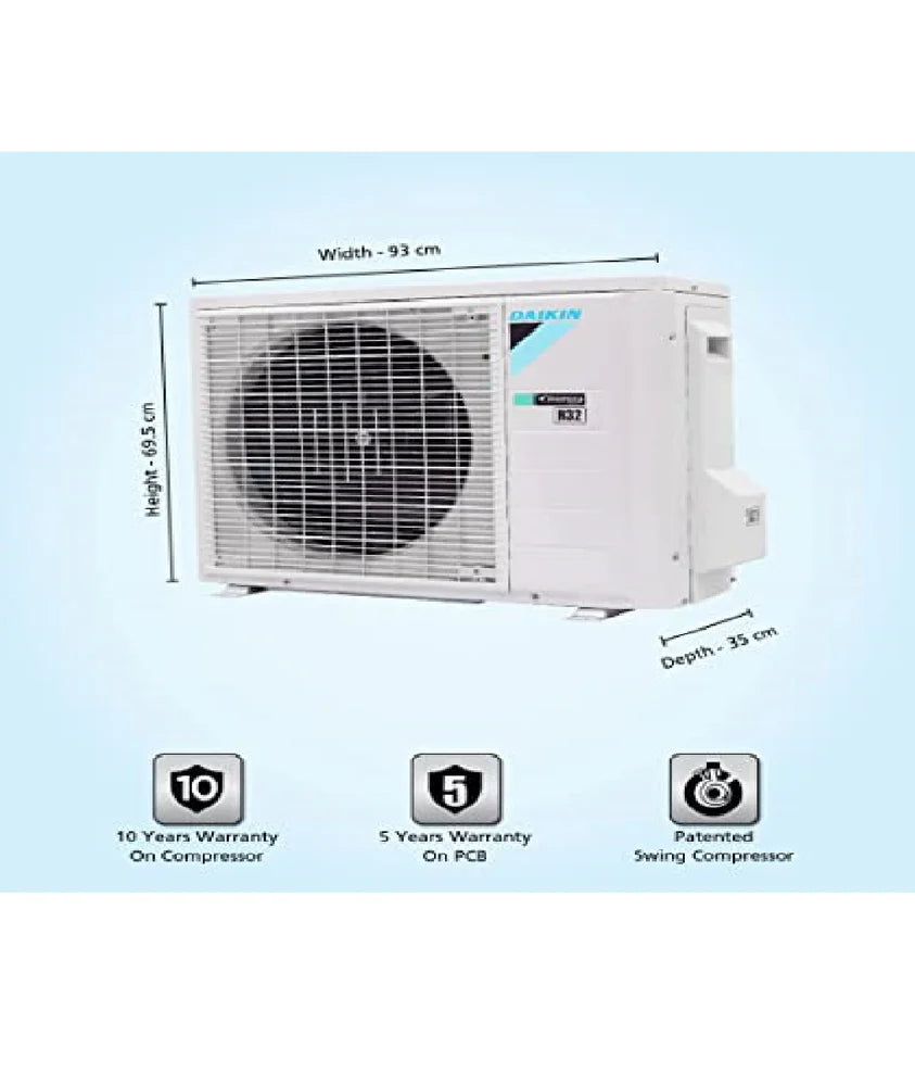 DAIKIN 1 Ton 3 Star FTKL35U