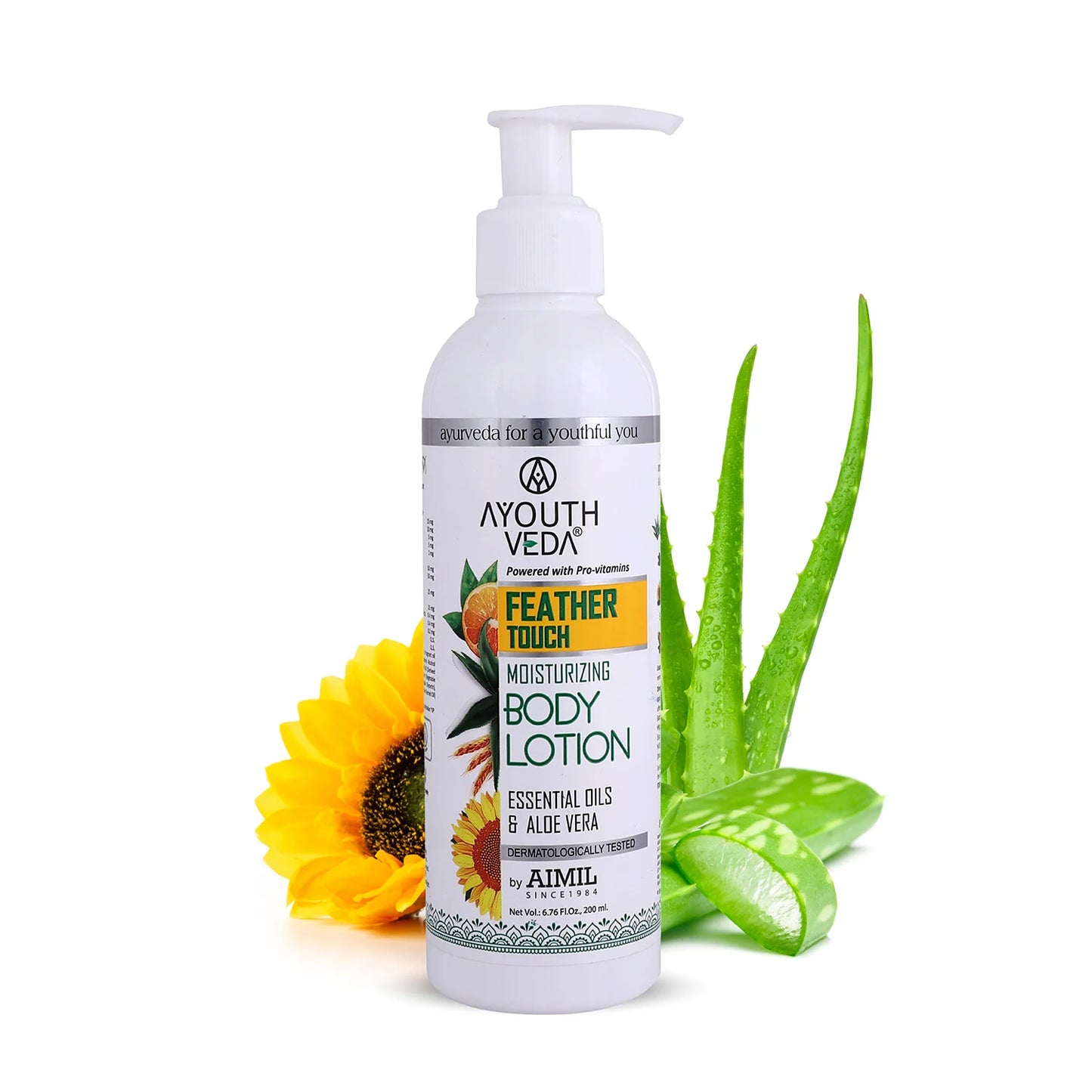 Ayouthveda Feather Touch Moisturizing Body Lotion 200 ml
