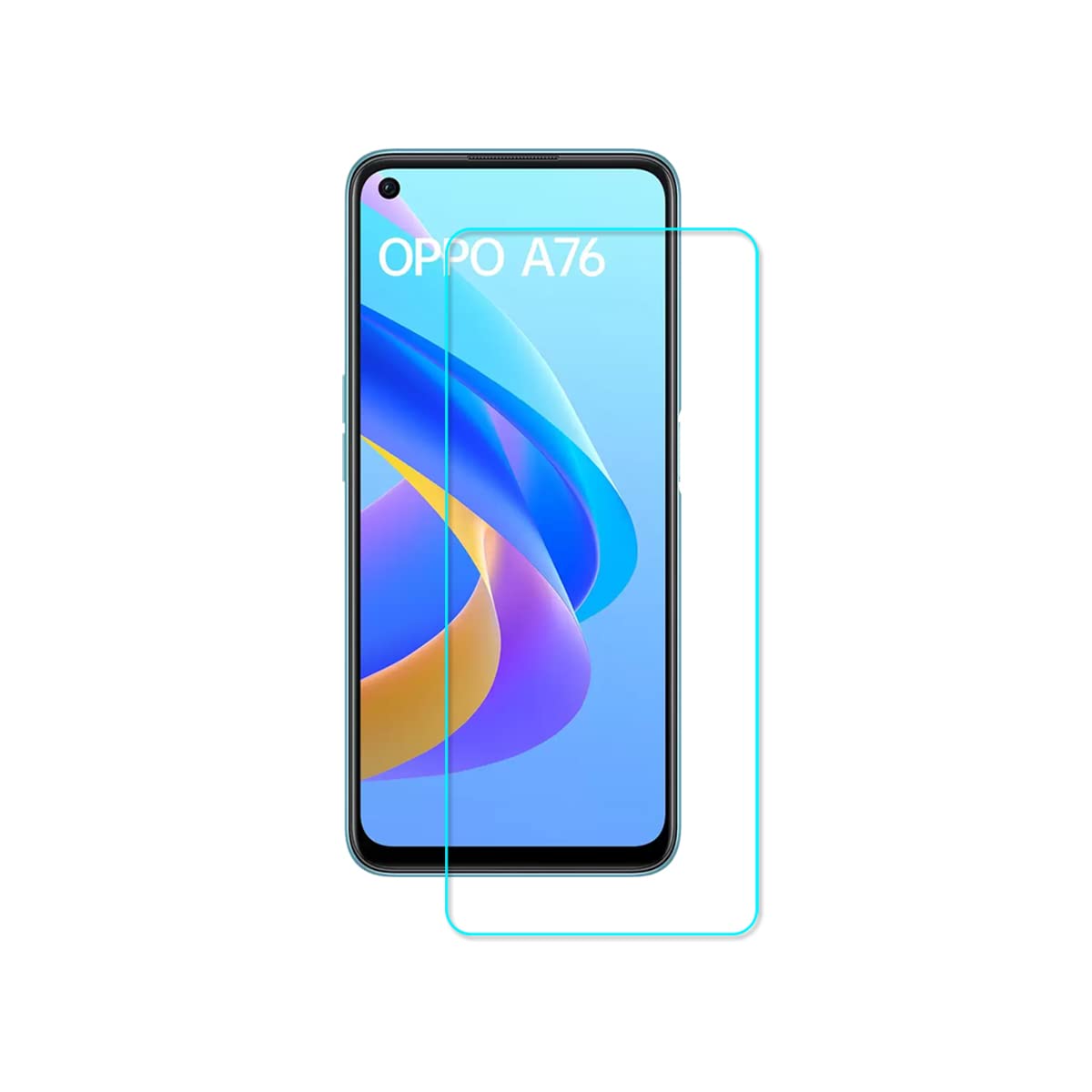 Mobile Screen Guard Sticker For Oppo A76 (6.6 in)