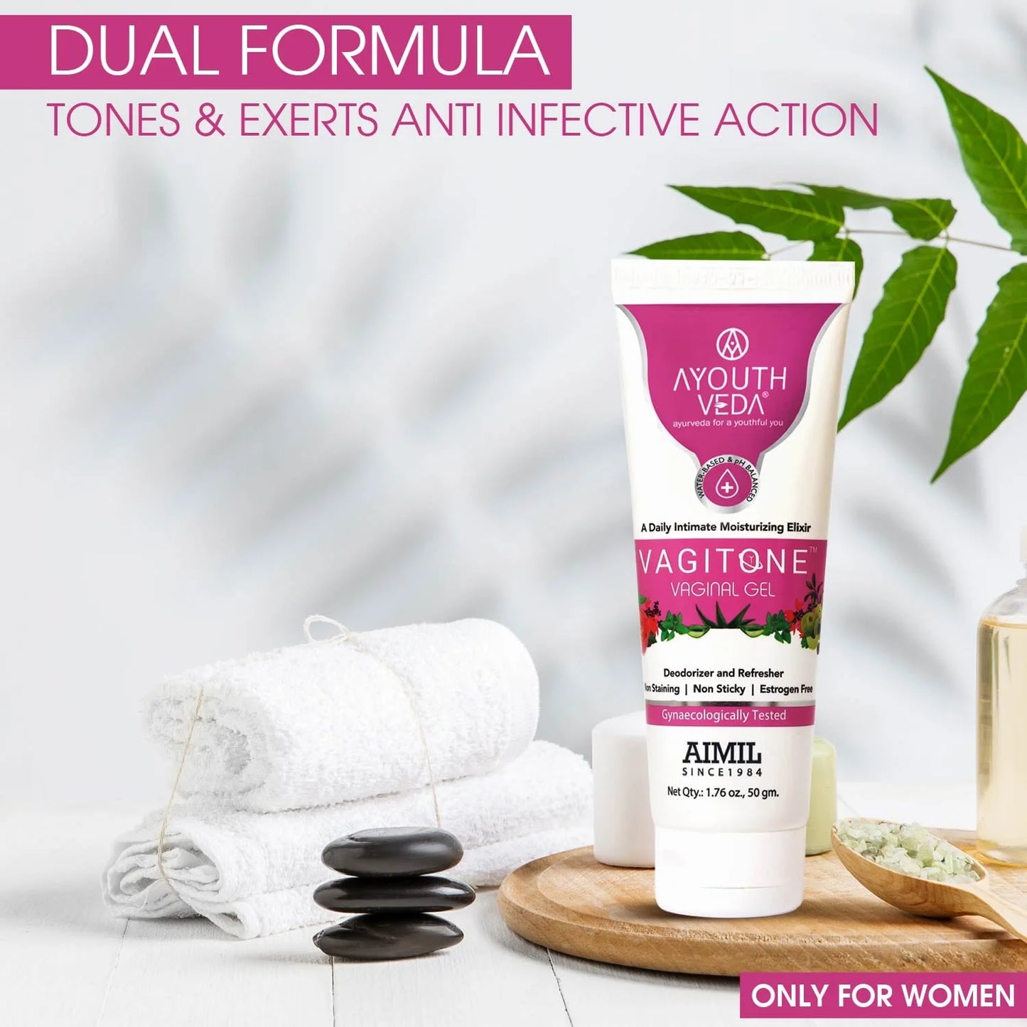 Ayouthveda Vagitone Vaginal Gel 50 gm