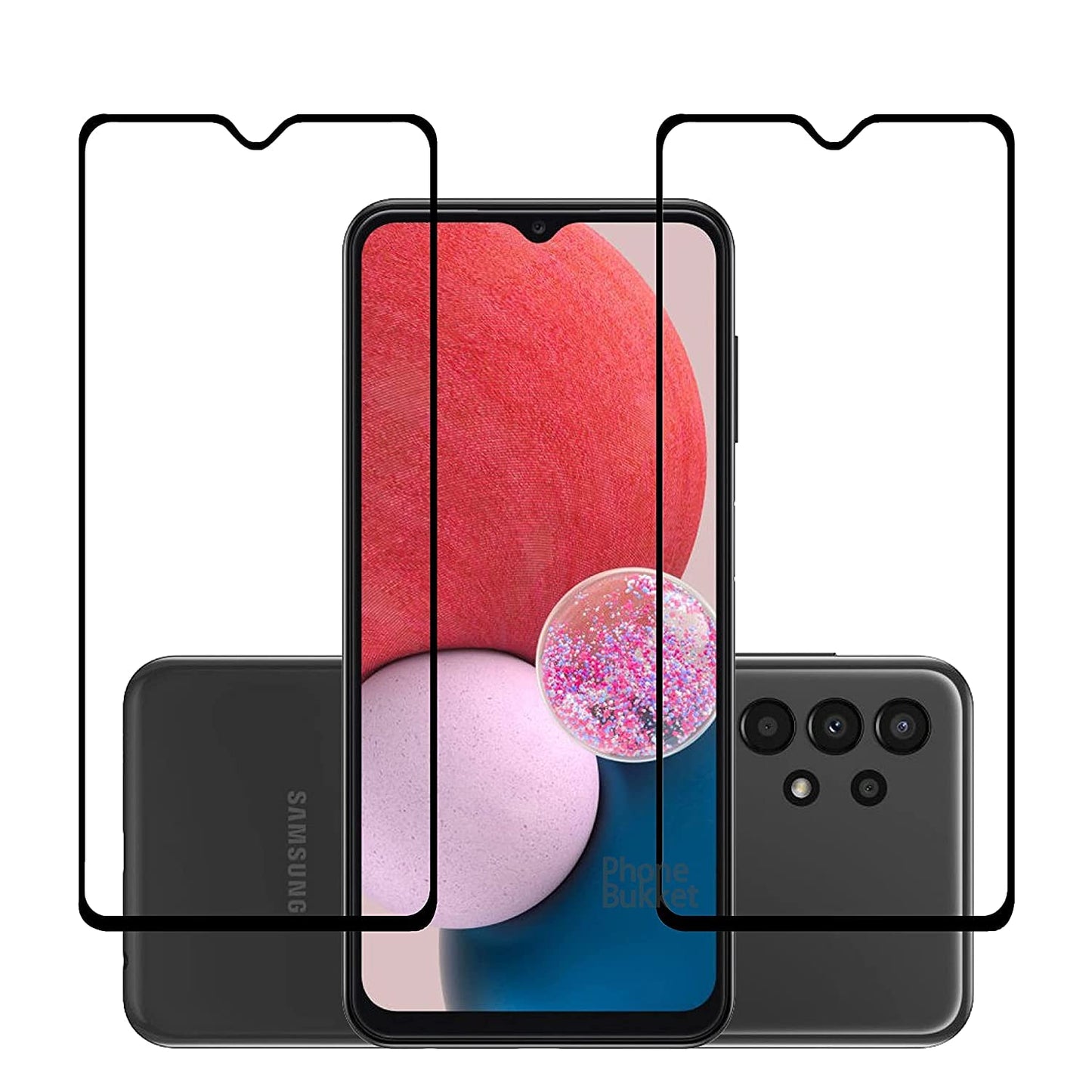 OG HD+ Mobile Tempered Glass Screen Guard for Samsung Galaxy A13 4G (6.6 in)