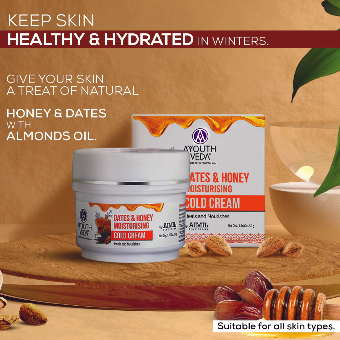 Ayouthveda Dates and Honey Cold Cream 50 gm