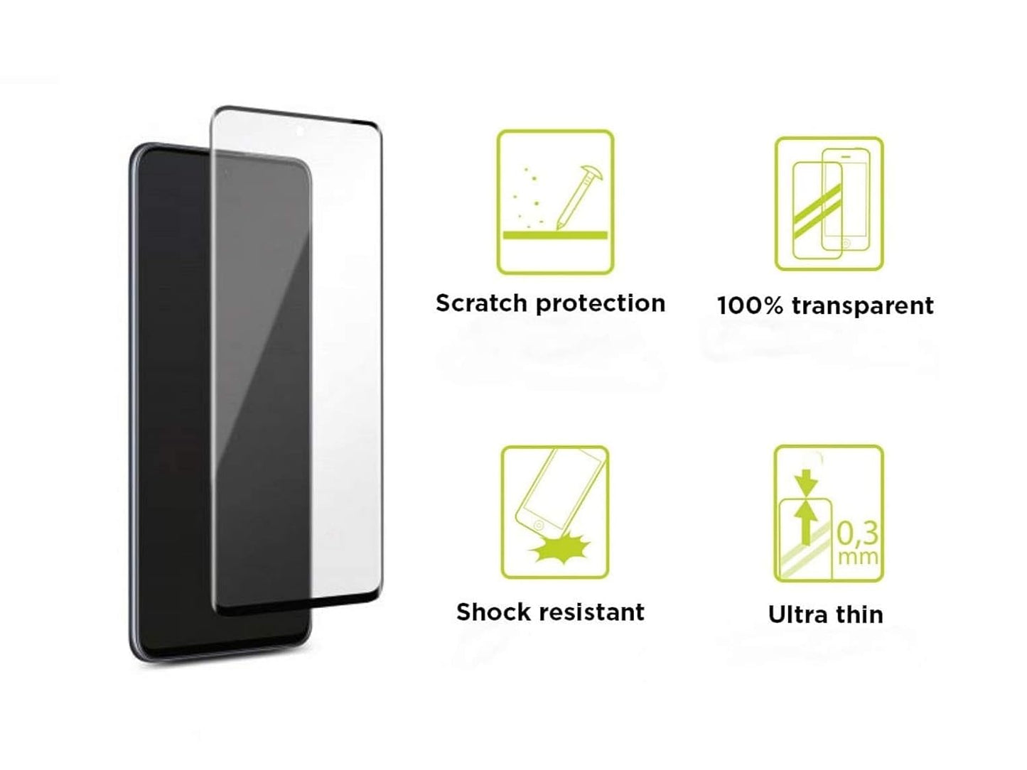 OG HD+ Mobile Tempered Glass Screen Guard for Samsung Galaxy A21s (6.5in)