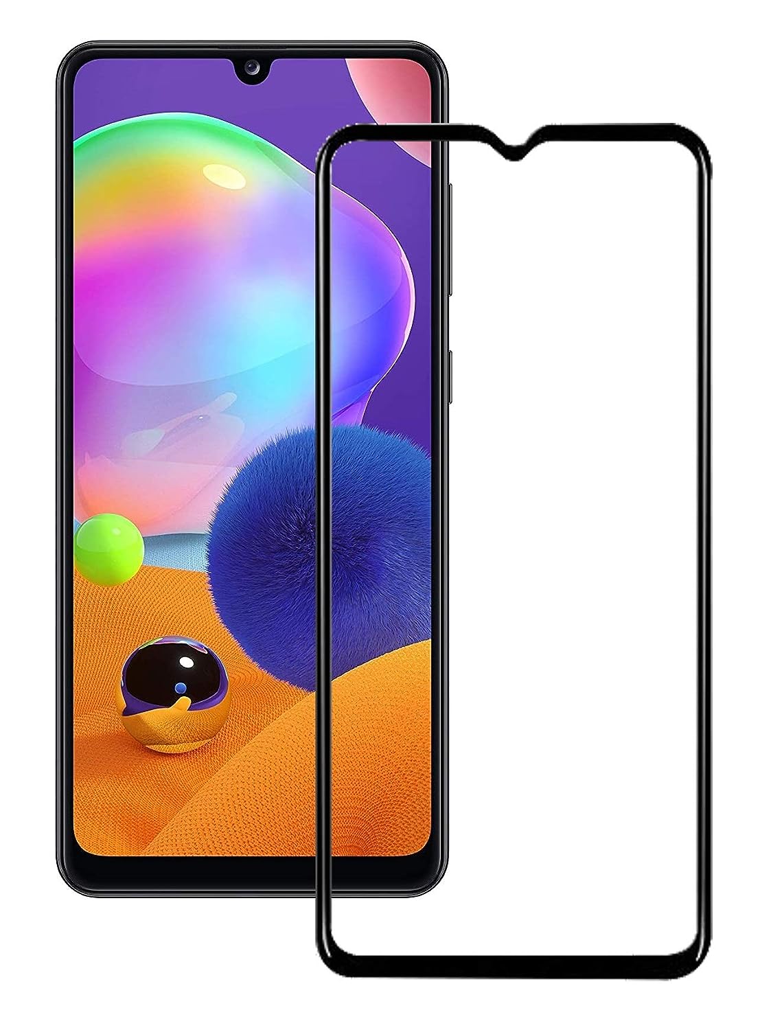 OG HD+ Mobile Tempered Glass Screen Guard for Samsung Galaxy A31(6.4in)