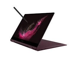 Samsung Galaxy Book 2 Pro 360 16GB 15.6" i7 CPU 512GB Storage/ Windows 11/ Burgundy/ 2 in 1 (NP950QEDKH1IN)