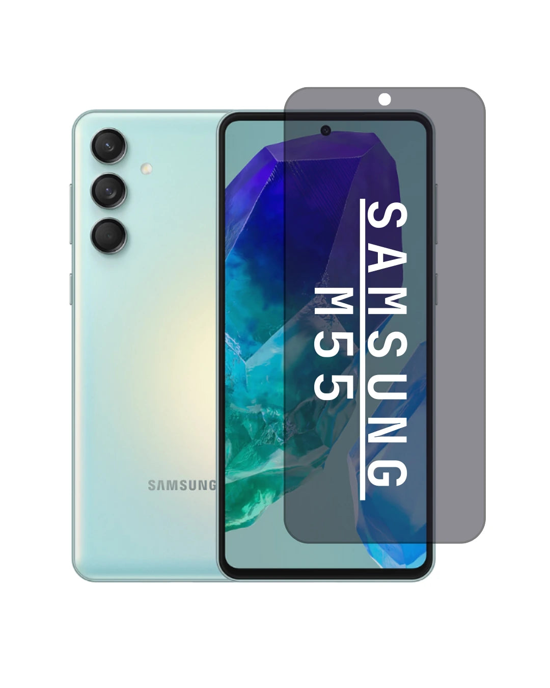Privacy Screen Protector Sticker for Samsung M55