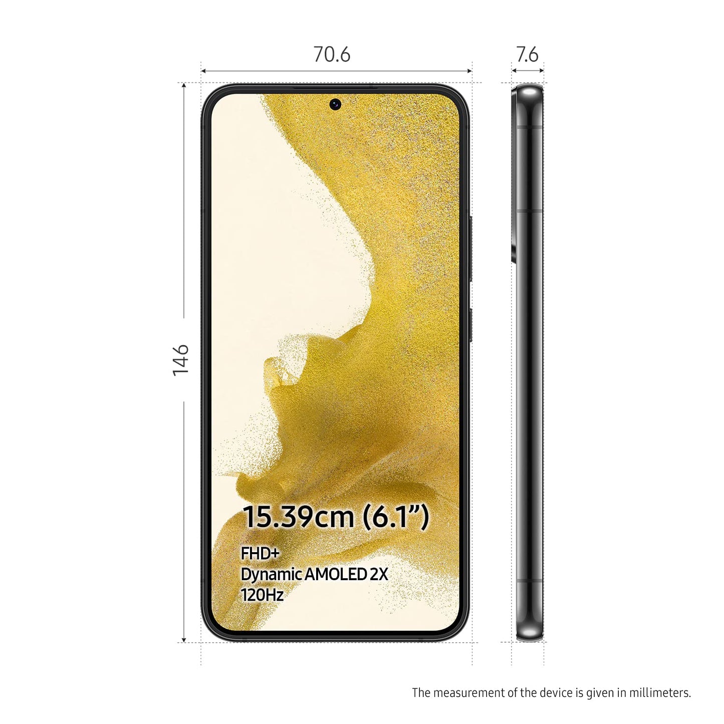 Samsung Galaxy S901EG S22 (8/256GB) Smart Phone