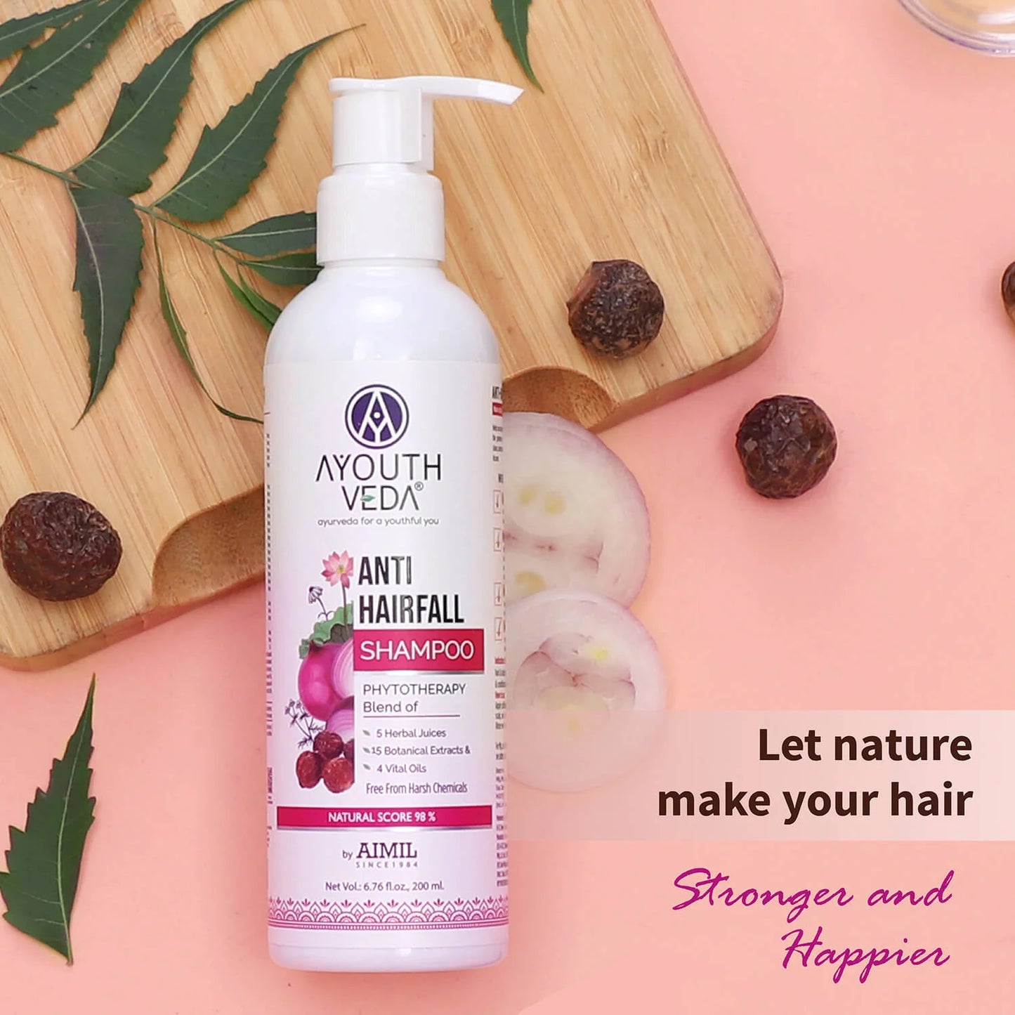 Ayouthveda Anti Hairfall Shampoo 200 ml