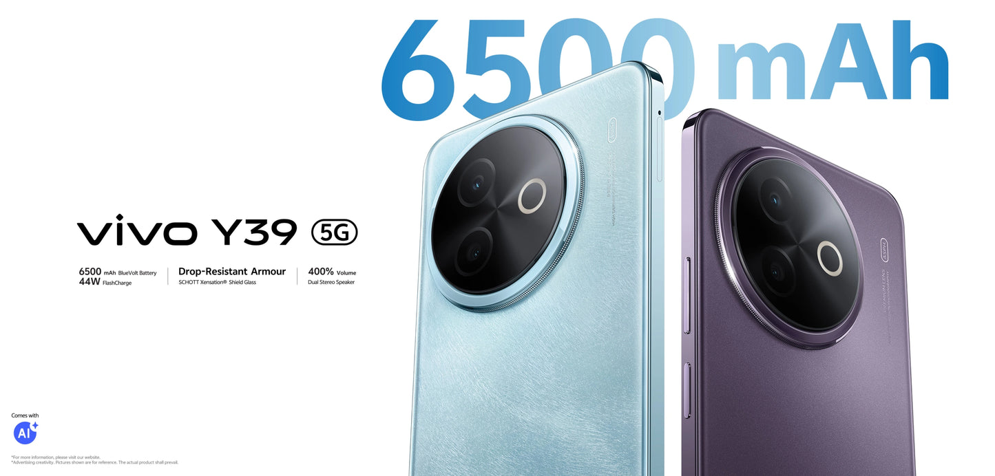 Vivo Y39 5G 8GB + 128/ 256GB
