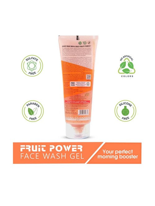 Ayouthveda Fruit Power Face Wash Gel 100 ml