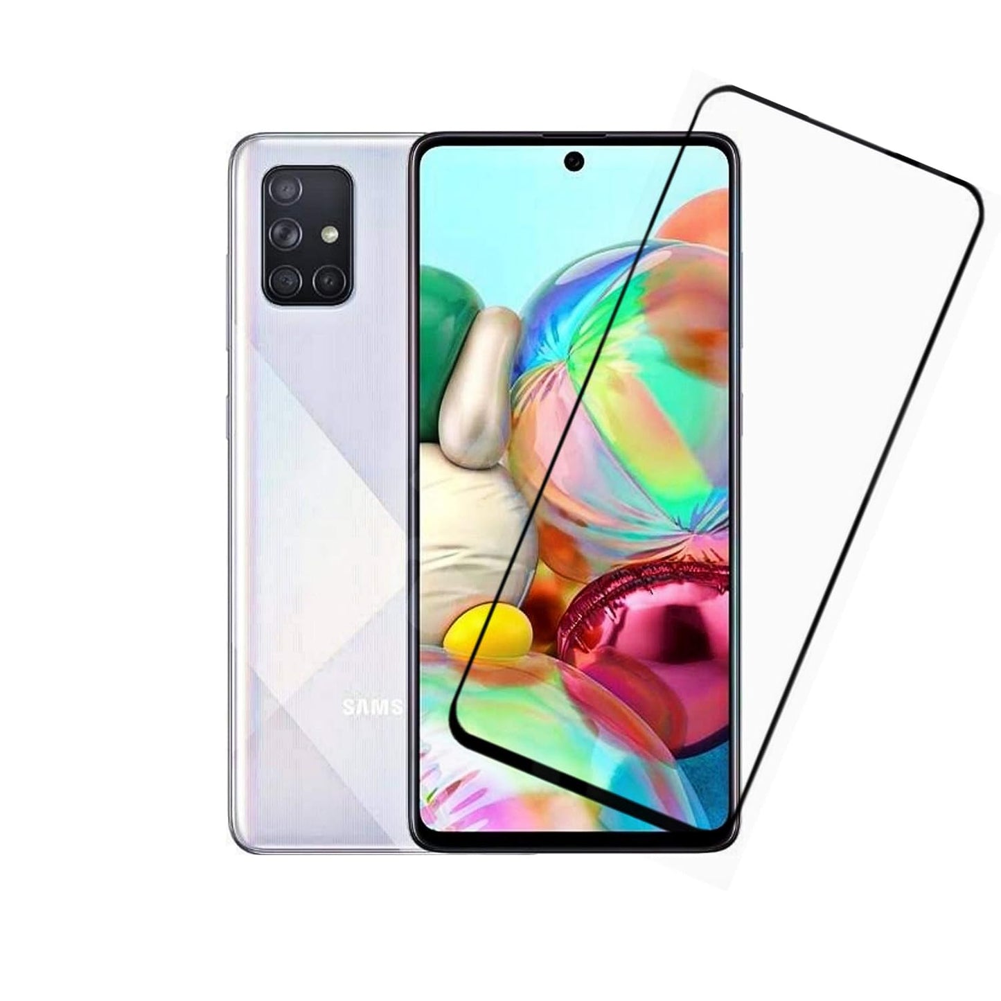 OG HD+ Mobile Tempered Glass Screen Guard for Samsung Galaxy A71 (6.7 in)