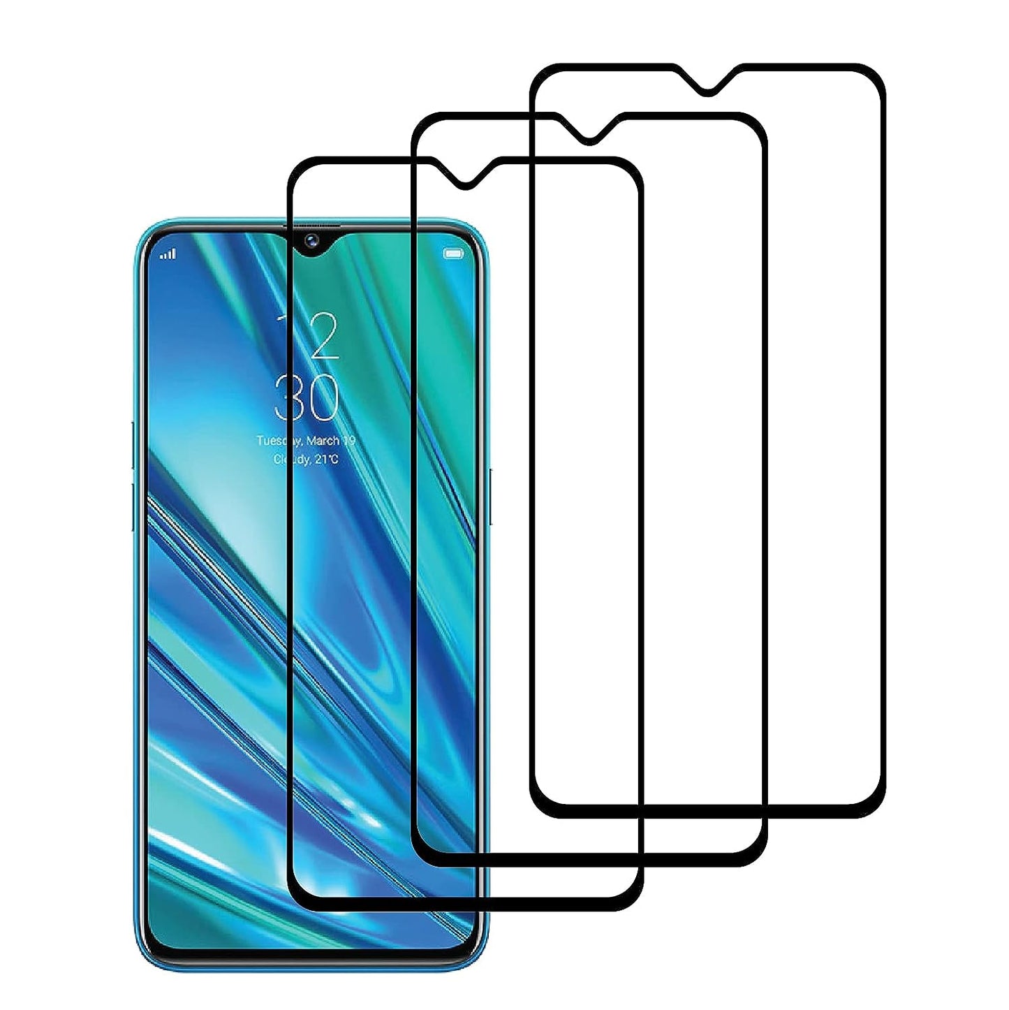 Mobile Screen Guard Sticker For Oppo A55S (6.5 in)