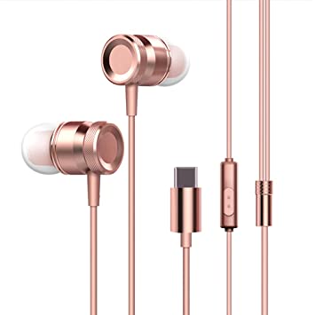 Foxin Type-C Metal Stereo Earphones