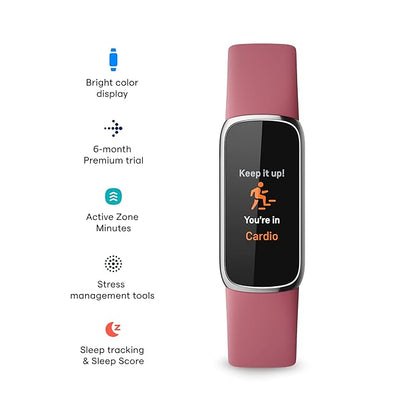 FITBIT Luxe + Premium smartwatch