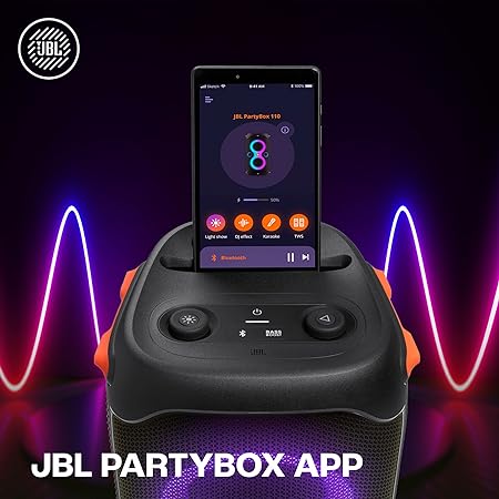 JBL	PARTYBOX 110 IN	POWERFULL BASS BOOST	160W