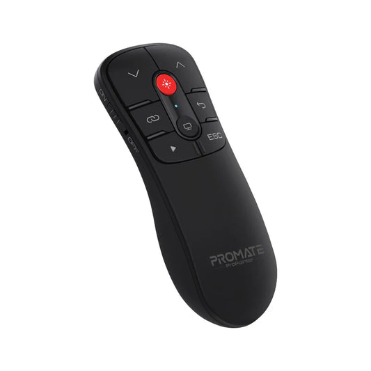 Promate Universal Intuitive Wireless Presenter | Red Pointer