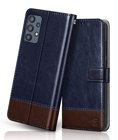 Pouch for Samsung A32 Leather