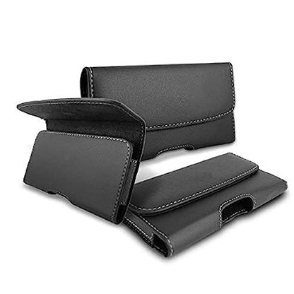 Pouch for Samsung M40 Leather