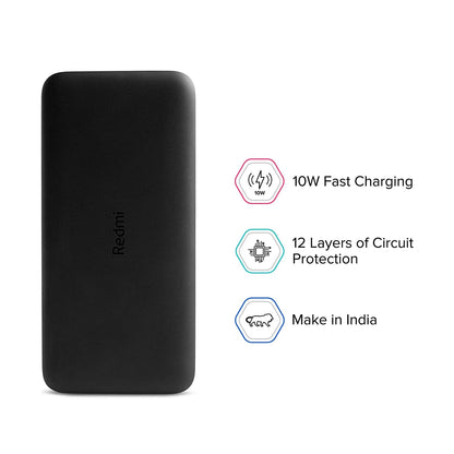 Redmi Power Bank 10000mah 18w Wired